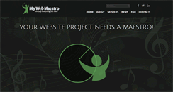 Desktop Screenshot of mywebmaestro.com