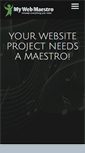 Mobile Screenshot of mywebmaestro.com